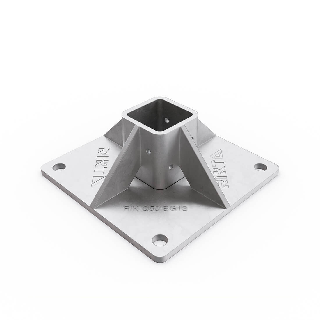 Q50 Gusseted Base Plate