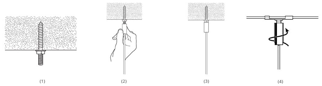 Barrel Concrete Screw