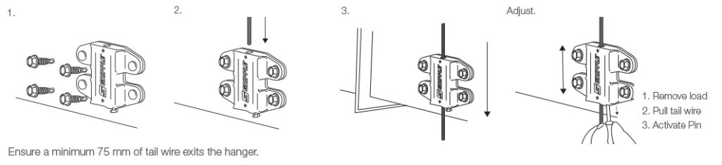 Butterfly Trapeze Install