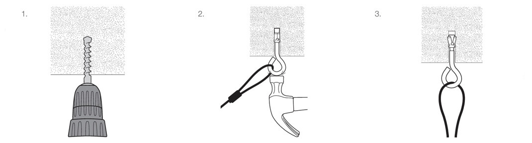 Ring Anchor End Fixing installation