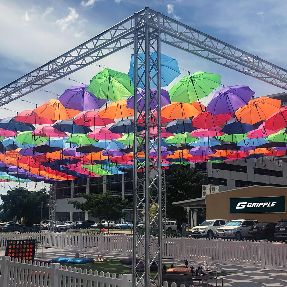 Umbrella Art Install Application